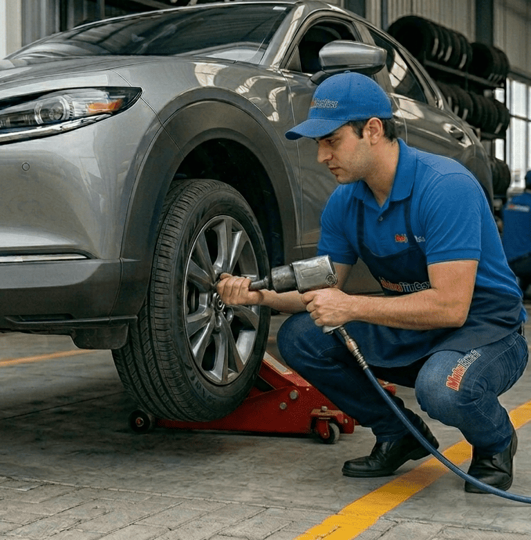 cambio de llantas y rotacion